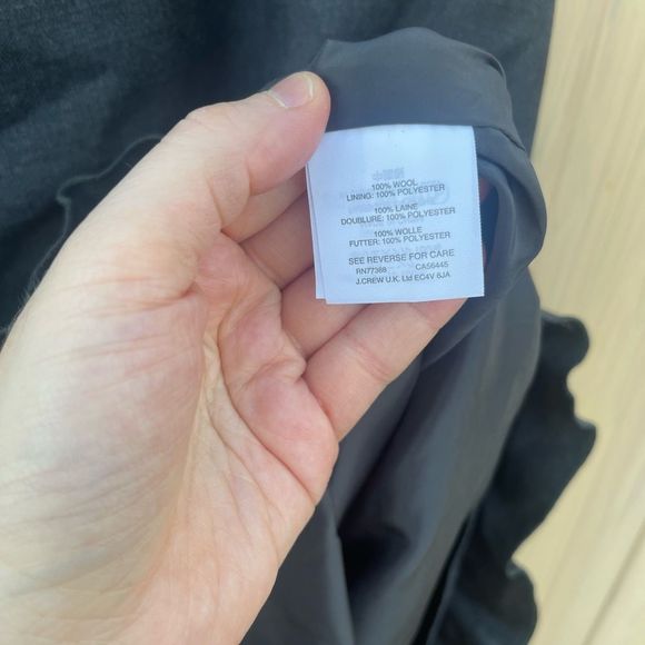 J. Crew Ruffle Hem Sheath Dress Wool - Picture 3 of 7
